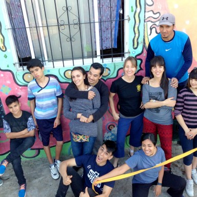 my friends, teachers and students at villa 24